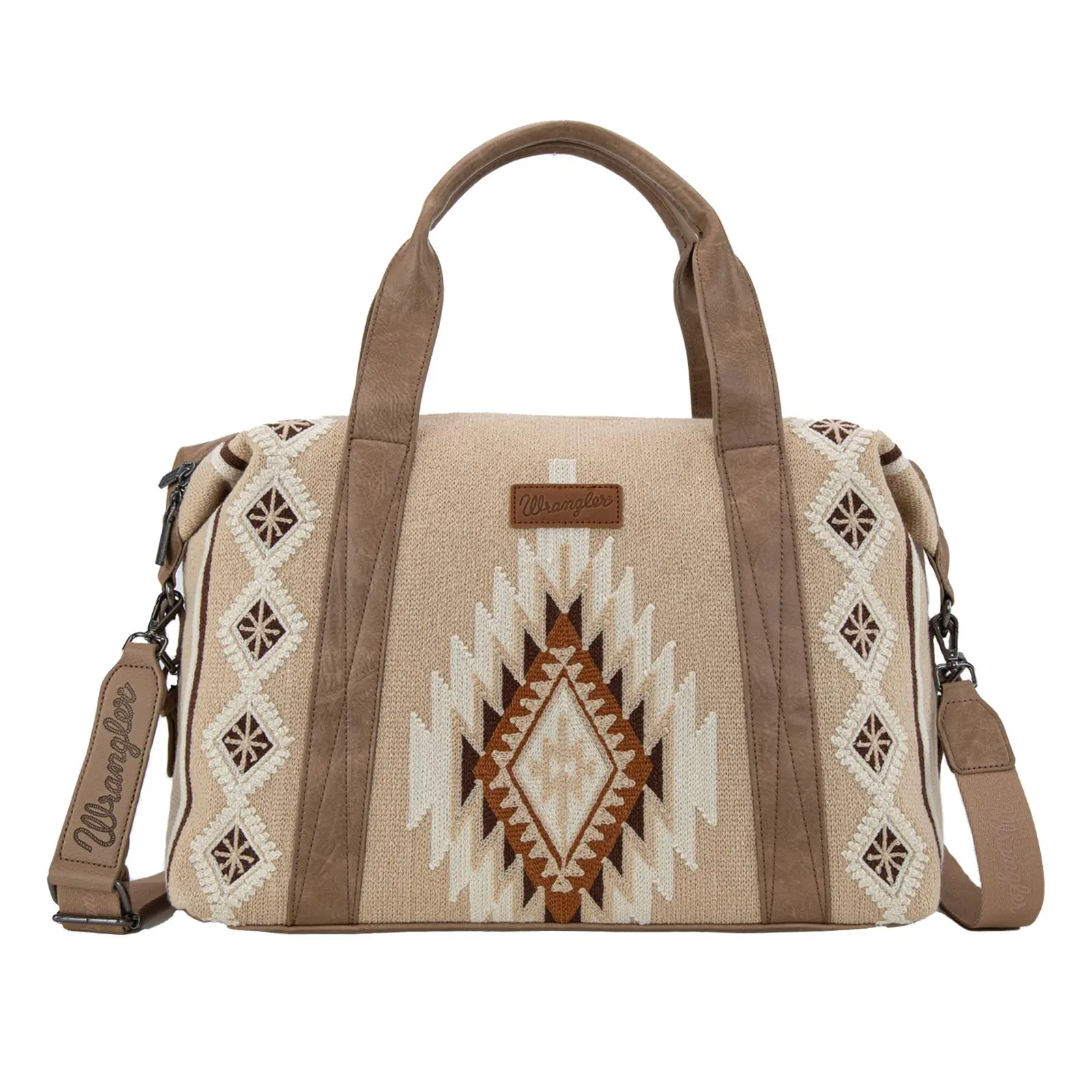 Wrangler Duffel Bag for Women Large Travel Weekender Bag Designer Tapestry Carry On Bags