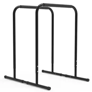 Pull Up Dip Station Strength Training Dip Stands Station Tricep Dips Push-Ups For Home Gym