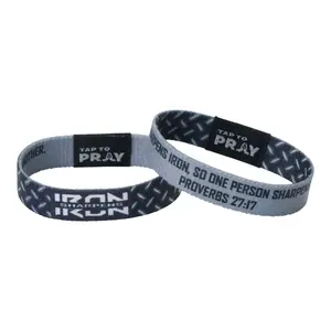 Tap To Pray® Wristband – Iron Sharpens Iron