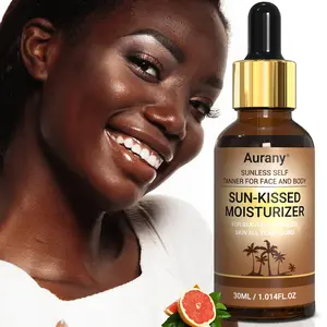 1Pc-Tanning Lotion, Tanning Lotion Oil, Browning Lotion, Dark, Sunless Self Tanner, Sunless Tanning Glow, Bronzed Glow Up, Packed With Moisturizing Oils, Moisturizer, Achieve Beautiful Bronzed Skin All Year Round, Safe For All Skin Types-30ml