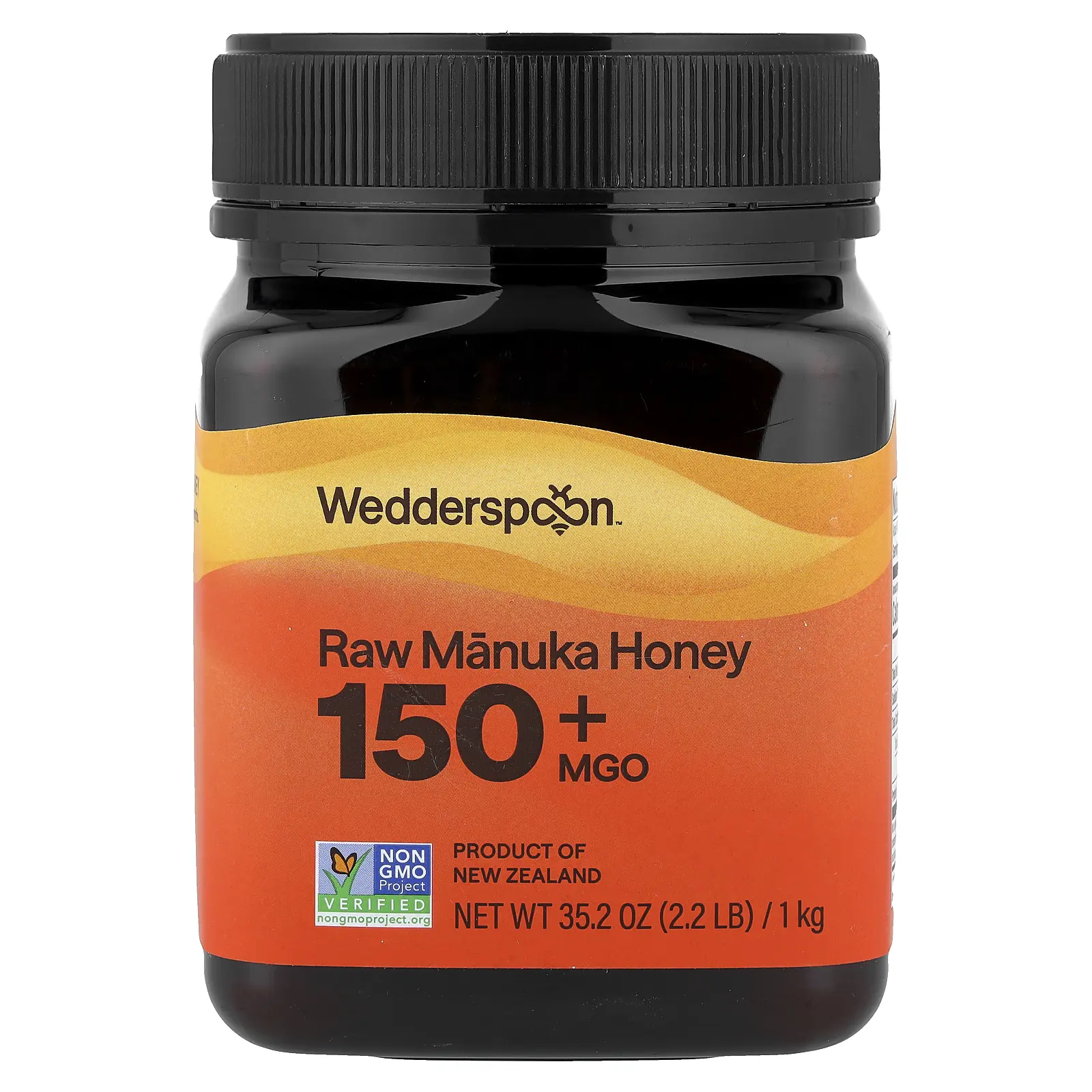 Wedderspoon Raw Manuka Honey, 150+ MGO, 35.2 oz (1 kg) Wedderspoon Raw Manuka Honey, 150+ MGO, 35.2 oz (1 kg)