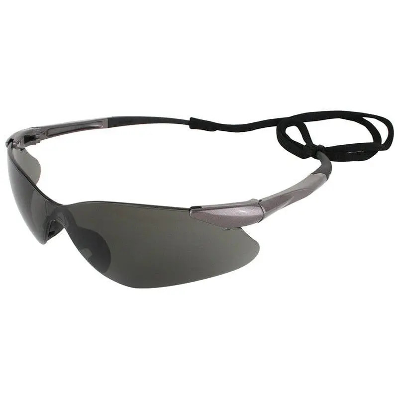 KleenGuard Nemesis VL Safety Glasses - Smoke Lens Goggles, Sun Protection for Home Improvement, Safety Equipment Use, Safety Goggles, Safetyequipment