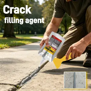 Quick-Dry Cement Repair Kit, Waterproof, Crack-Resistant, Heat Resistant, for Walls, Floors, Tiles, 200ML/500ML Epoxy, Fast Filling, Strong Adhesion