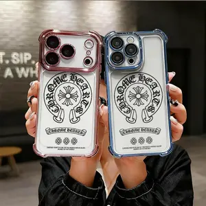 Vintage Line Art Style Phone Case for iPhone 17 16 Pro 15 14 Plus 13 Pro Max 12 11 Skin Friendly Protection Anti Slip Shockproof Wear Resistant Badge Symbol Decor