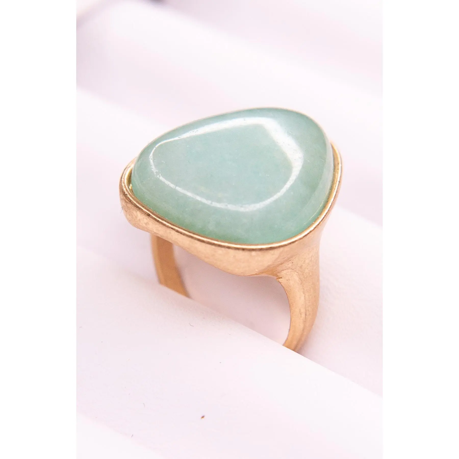 Libby Stone Ring - Amazonite