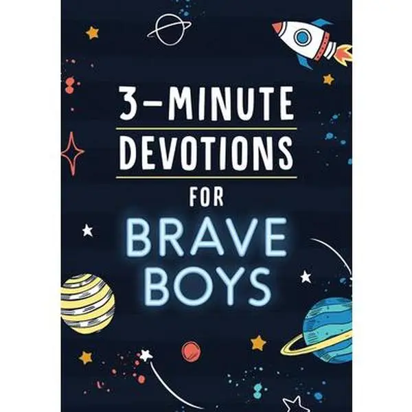 USED Book - 3-Minute Devotions for Brave Boys by Hascall, Glenn (Paperback) - english