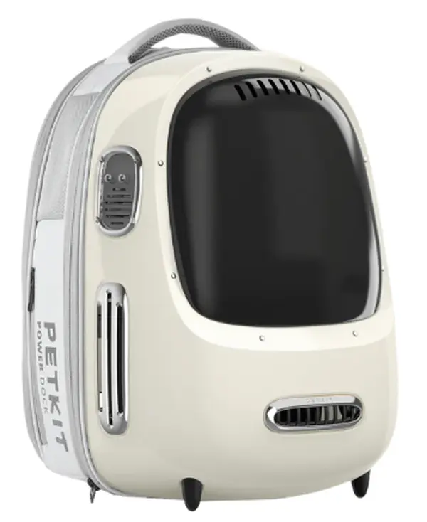 PetKIT Breezy Dome 2 - Smart Backpack Cat Carrier - With Adjustable Heating and Cooling, Lighting System, Harm-Proof Plastic