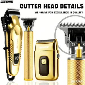 Men's Electric Shaver, Cordless Rechargeable Shaver, Multifunctional Hair Shaver, High-Capacity Battery, 90-Minute Cordless Use, Fast USB-C Charging, Precision T-Blade for Sharp Lines & Trimming, Grooming Kit, Gift for Every Occasion