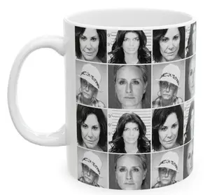 [FREE SHIPPING] Real Housewives Mugshot Coffee Mug 2-Pack – Bravo TV Gift