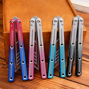 Aluminum Training Tool Kit, Beginner Balisong Butterfly Training Tool, Durable Aluminum Construction, Ideal Beginner-Friendly Design