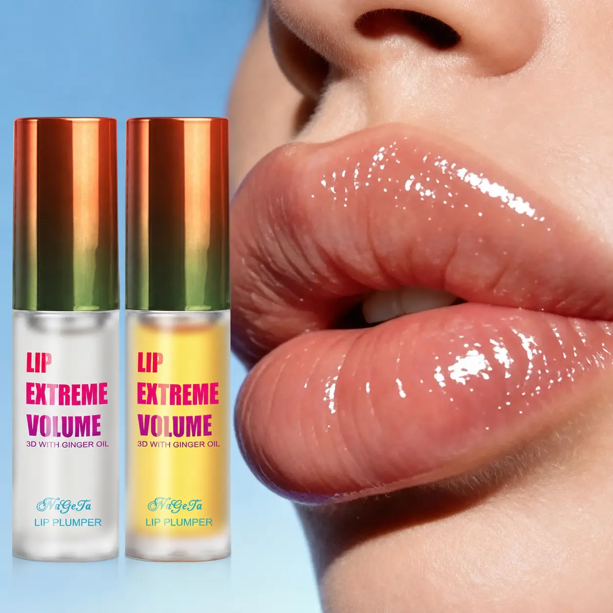 Hydrating Lip Plumper -Grande Cosmetic for Instant Fuller Lips & Long-Term Moisture - Cruelty-Free Formula | Instant Plumping Lipsticks, Daily Lip Essence, Long-Lasting Plumping Lip Serum, Night Moisturizing LipEssence, Moisturizing Lip Oil,Vibrant Gloss