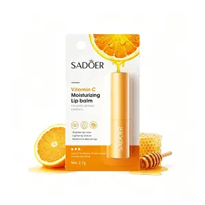 Vitamin CLip Balm: Infused with Vitamin C and Orange Extract, it moisturizes and repairs dry, peeling lips, reduces the appearance of lip lines, deeply hydrates, and is suitable for day/night use, makeup prep, and all seasons.