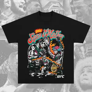 Suga Sean O'Malley UFC Graphic Tee Sean O'Malley T-Shirt Premium UFC Shirt Short Sleeve Crew Neck Soft Cotton MMA Shirt Perfect Gift for UFC Fans MMA Fans American Made Fightwear