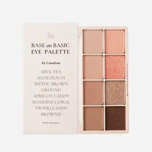 BOM Base On Basic Eye Palette 01 Coralism 12g
