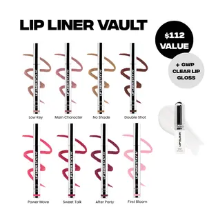sacheu Lip Liner STAY-N Vault - Mega Live Exclusive - 7 New Shades + First Bloom