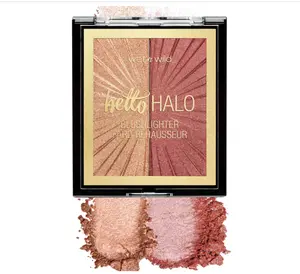 Wet n Wild MegaGlo Blushlighter, Blendable Blush & Highlighter Set, Shimmery Metallic Finish, Flash Me