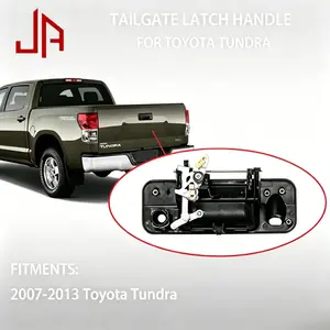 Tailgate Latch Handle for 2007-2013 Toyota Tundra, Precise Fit Rear Liftgate Handle Replacement #69090-0C051