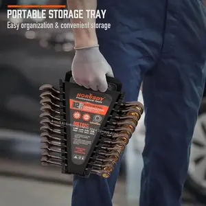 High Torque Dual-Purpose Ratchet Wrench - Heavy-Duty Industrial Grade Tool with Chrome Vanadium Steel Construction, Ergonomic Design, and Smooth Ratcheting Mechanism, Multifunctional Ratchet Wrench, Ratchet Combination Wrenches