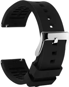 18mm 20mm 22mm Soft Silicone Watch Band Divers Replacement Strap Quick Release