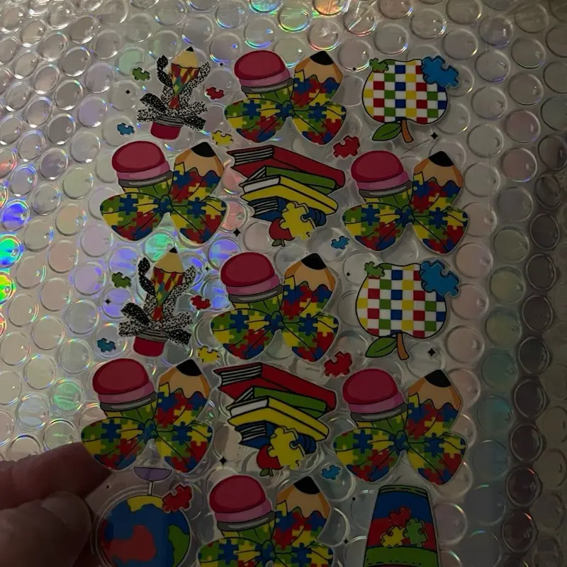 Uv Dtf wraps a 20 pcs mix of A5 and A6 bundle $ 30.00 (MY CHOICE)