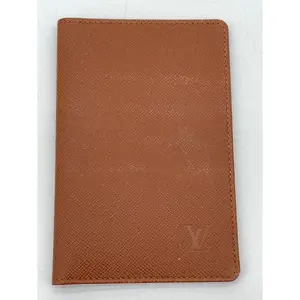 Pre-owned Louis Vuitton Taiga Canvas small leather goods PRELOVED Brown Taiga Bifold I.D. Wallet 632HD8Y 022324 H