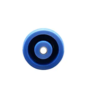 3" x 1.25" Solid Polyurethane Wheel Only - 3/8" Bore - 300 lbs Capacity per Wheel  -  Service Caster Brand