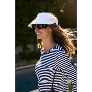 Women's Exuma Swim Visor | White