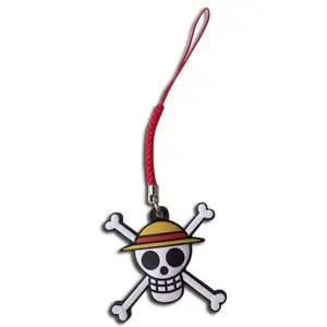 One Piece - Straw Hat Pirates Jolly Roger PVC Cell Phone Charm
