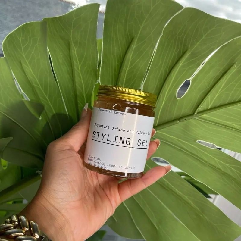 Define and hold styling gel