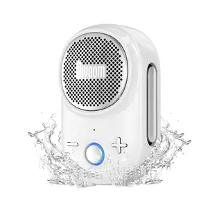 Divoom Itour-S Portable Mini Wearable Bluetooth Speaker with Big Audio Punchy Bass Clip-On Design IP67 Waterproof Dustproof 10 Hours Playtime for Home Travel Office and Outdoors
