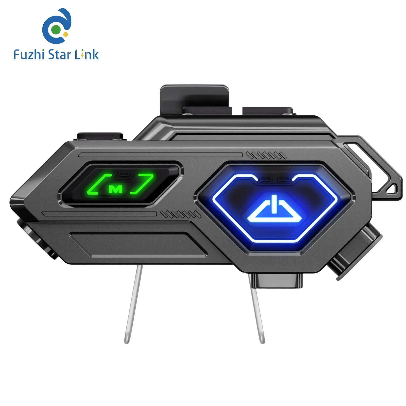 EDYELL C8Pro Motorcycle Single Ear Wireless Bluetooth Headset - IPX7 Waterproof, LED Lighting, Smart Noise Reduction, Portable, Durable Audio, Black, Manufacturer Warranty, Manufacturer Warrenty tiktokshopbacktoschool,back to school,back to school haul