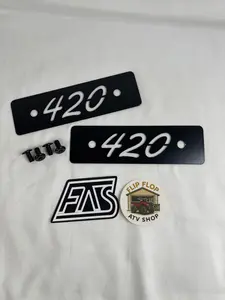 Honda Rancher/Foreman Footpeg Delete Plates