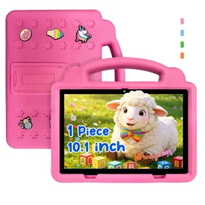 New 10.1-inch Student and Children's Tablet PC Set, 5G + WiFi High-Speed Internet Connectivity, Work and Learning Tablet, Dual Cameras, High-Definition Screen, Shockproof Protective Case, Educational and Entertainment Learning Machine, Easter / Halloween