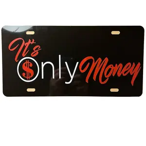 It’s only money license plate