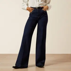 Ariat Veronica Wide Leg Denim Jeans Women's Trouser Pants