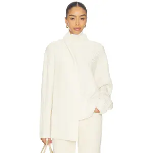 Joe's Jeans The Noa Scarf Sweater in Ecru