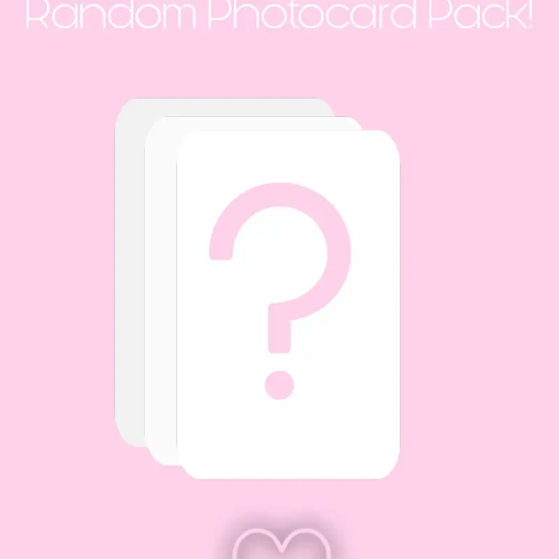 Mystery Photocard Pack - SKZ OT8  Official K-Pop Photocards
