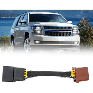 All Lights Mod 6 High Mod for Chevy Silverado 1500 Tahoe Equinox Suburban, GMC Yukon Terrain Sierra 1500, Buick Envision Fog Low Beams on with High Beams All the Headlights on Module Plug and Play