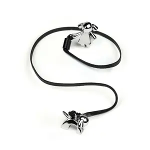 STRINGS ATTACHED! girl + dog adjustable bookmark