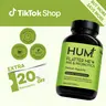 HUM Flatter Me+ Pre & Probiotics - Fast Acting Bloat Relief Supplement for Digestive Health & Debloating - Vegan 60 Servings - Clinically Tested Active Ingredients - Healthcare - Dietary Fitness Edible