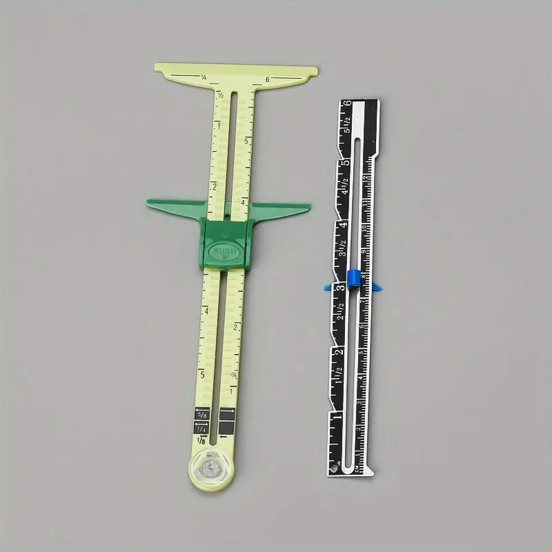 1pc High Quality 5 in 1 Sliding Gauge with Nancy Measuring Sewing Tools Stitching Tool Ruler Tailor Ruler Tool Accessories