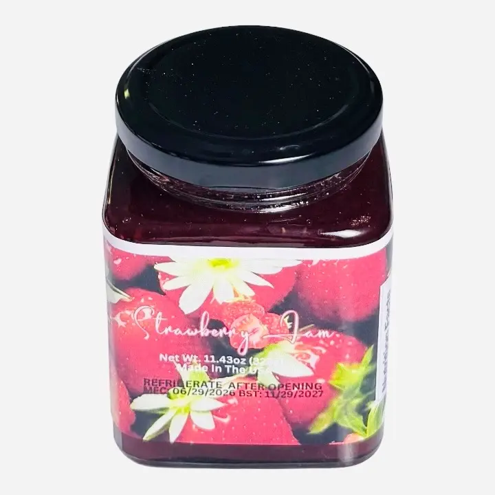 Organic Sweet Strawberry Jam Spread, Fruity Preserves for Breakfast  & snack Spreads Category)