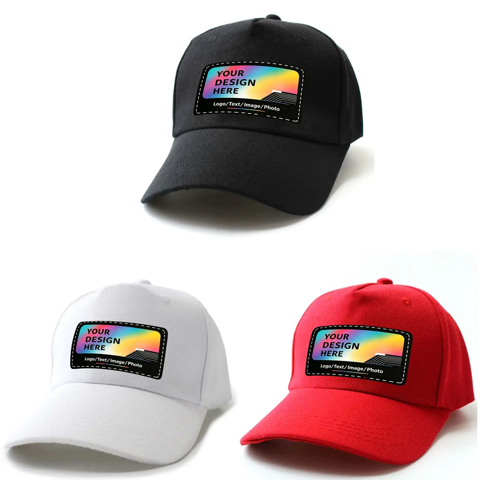 Custom Hats Design Your Own,Bulk Personalized Trucker Hat for Men Women, Make Your Own Customized Baseball Cap