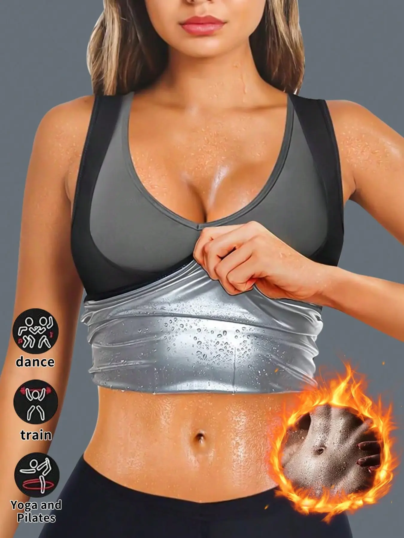 Women's Sports Waist Trainer, Abdominal and Waist Shaping Belt, Ab Toning Belt, Yoga Running Waist Cincher, Belly Control Band, Fitness Waist Trainer, Gift for Friends