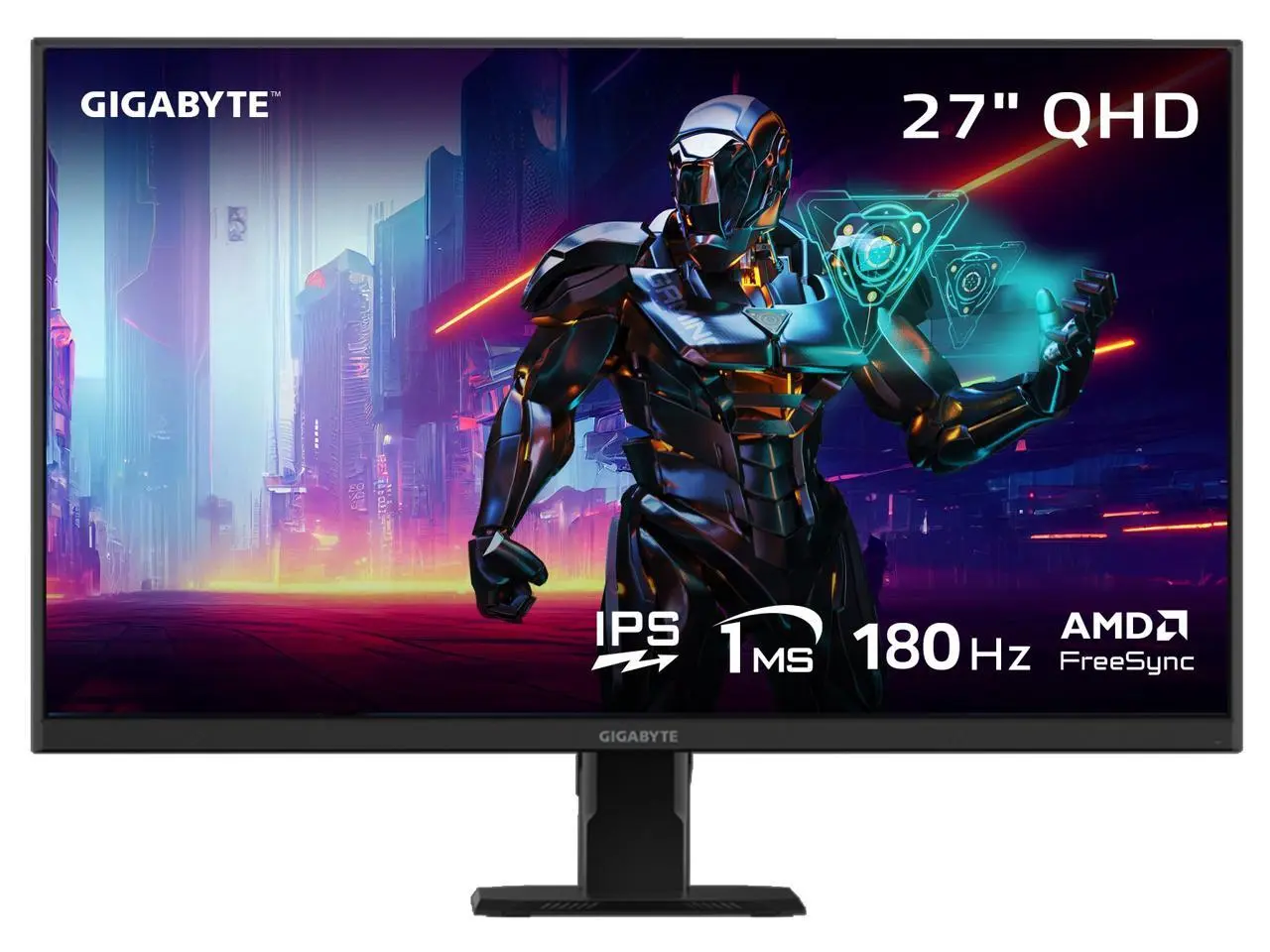 GIGABYTE 27 inch QHD 2K 1440P 180hz IPS with AMD FreeSync Premium 1ms HDR ready Gaming Computer Monitor GS27QA GIGABYTE 27 inch QHD 2K 1440P 180hz IPS with AMD FreeSync Premium 1ms HDR ready Gaming Computer Monitor GS27QA