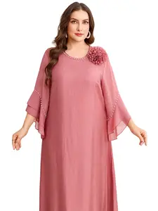 Elegant Chic Plus Size Beaded Dress, Fashionable Sequined Jumpsuit, Stylish All-Over Rhinestone Design, Perfect for Special Occasions Casual Wear, Womenswear