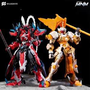 Motor Nuclear IM Great Hero Series Mecha toy blind box,Mecha Model Kit - Buildable Cyberpunk Action Figure, PVC & ABS Plastic Parts, Articulated Sci-fi Collectible for Adult Builders & Anime Fans