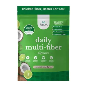NB Pure Daily Multi-Fiber Bag - Complete Soluble & Insoluble Fiber with Pre & Probiotics