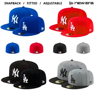 New Era NY Yankees LA Dodgers Baseball Cap – Premium 59FIFTY Fitted Snapback Hat for Men & Women, Adjustable Streetwear Trucker Style, Urban Hip Hop Fashion USA 2026, Retro Vintage Sport Outfit, Trending TikTok Accessories