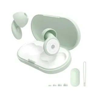 Reusable Silicone Earplugs for Sleep Noise Reduction 30dB, Comfortable Soft Hearing Protection for Study Travel Concerts